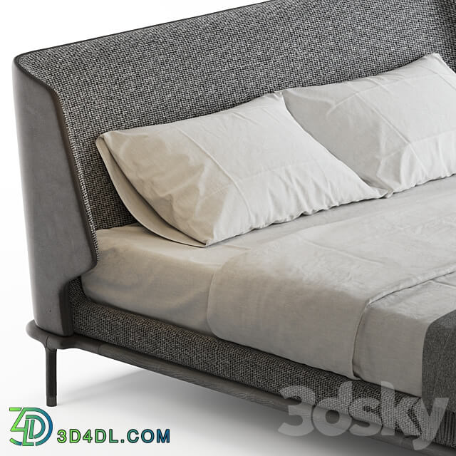 Frigerio Salotti Alfred Bed Bed 3D Models