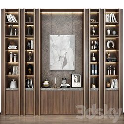 Furniture composition 537 Wardrobe Display cabinets 3D Models 