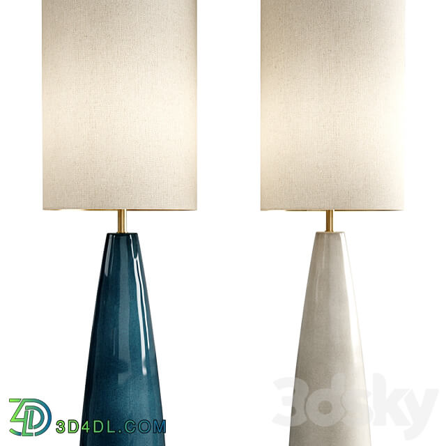 Vince Midi Floor Lamp 3D Models