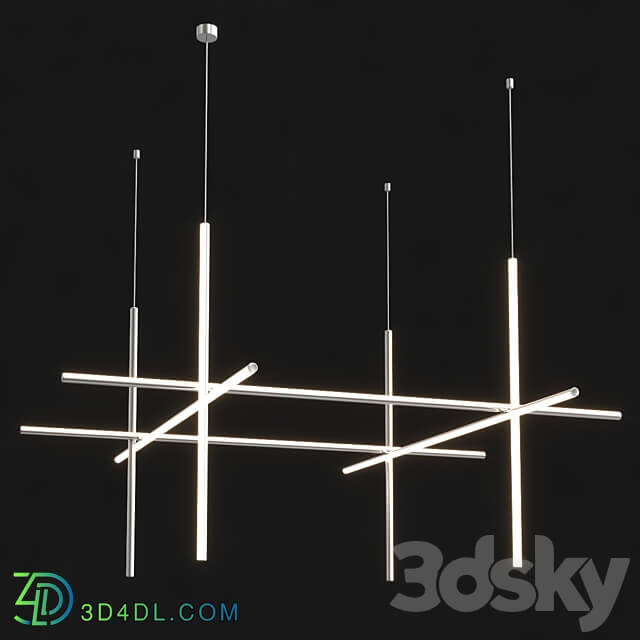 Coordinates C2 and S4 Pendant light 3D Models