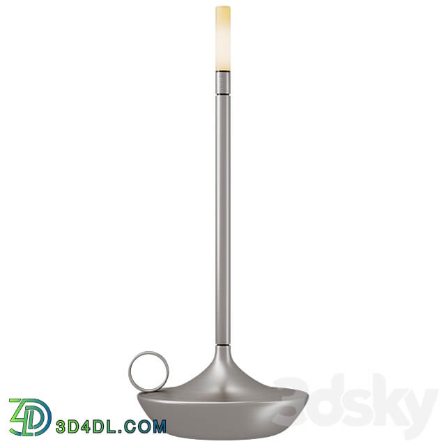 Table lamp Wick Graphite 3D Models