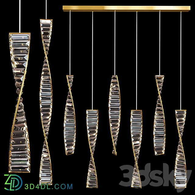 BERTOLDA X ONE COMBO Pendant light 3D Models