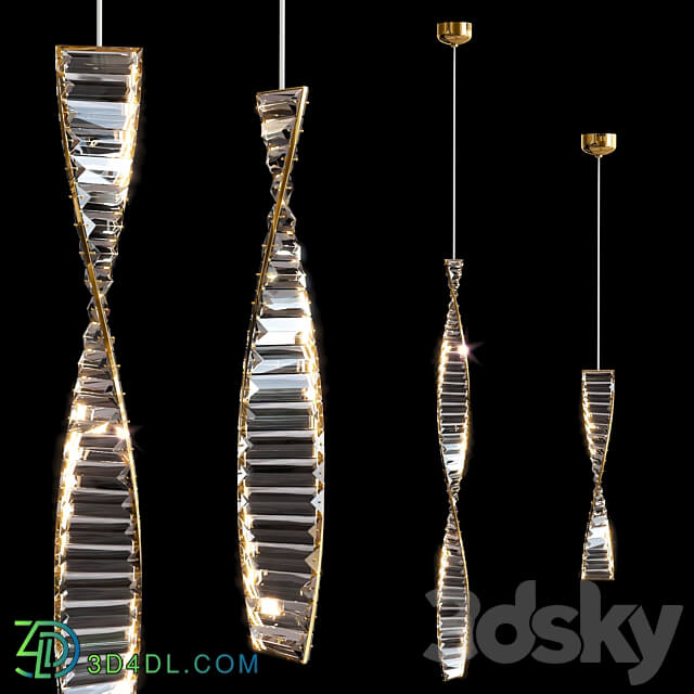 BERTOLDA X ONE COMBO Pendant light 3D Models