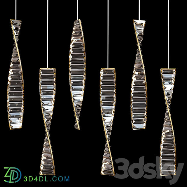 BERTOLDA X ONE COMBO Pendant light 3D Models