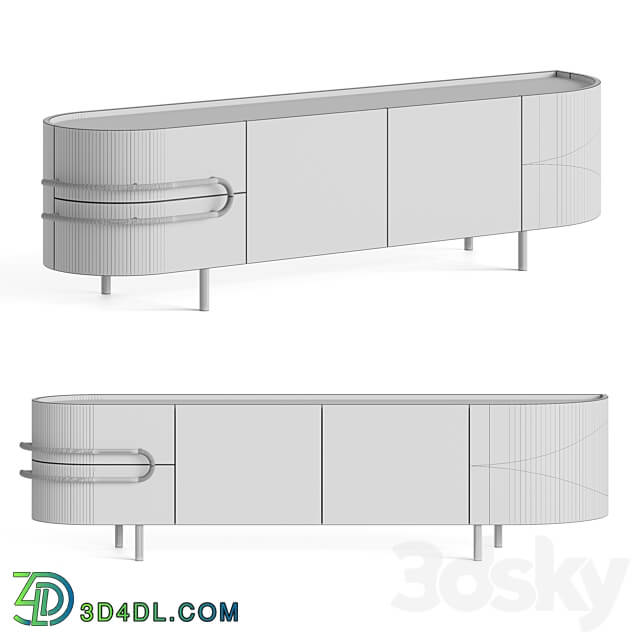 TV stand OLIVAL Sideboard Chest of drawer 3D Models