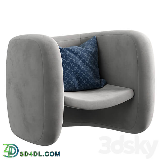 Tacchini Lagoa Armchair 3D Models