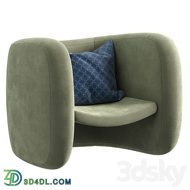 Tacchini Lagoa Armchair 3D Models