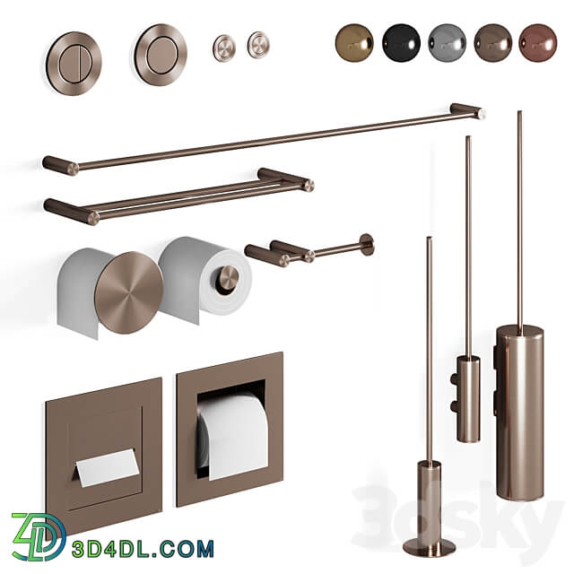 CEA bathroom set 3D Models