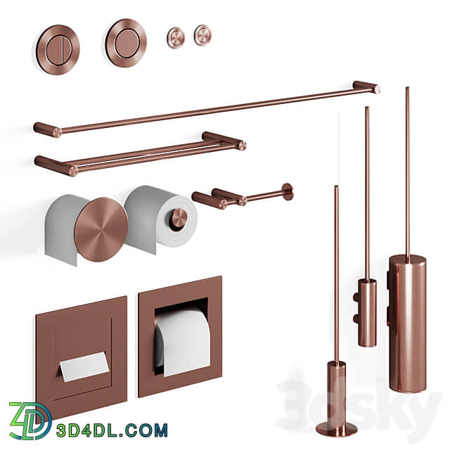 CEA bathroom set 3D Models