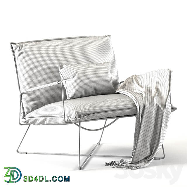 Fauteuil Earl Met Armchair 3D Models