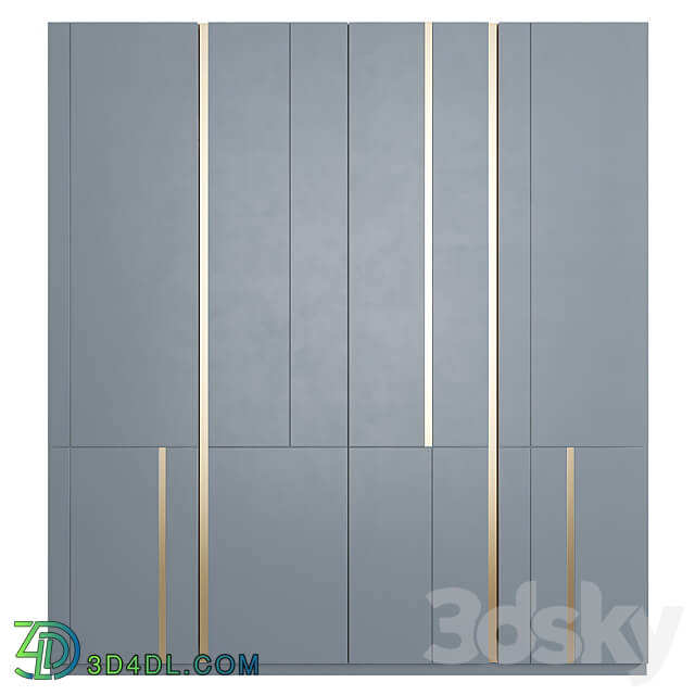 Wardrobe 15 Wardrobe Display cabinets 3D Models