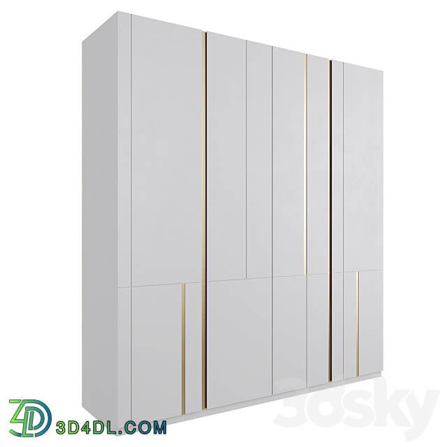 Wardrobe 15 Wardrobe Display cabinets 3D Models