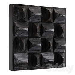 Pickford Wood Wall Decor Other decorative objects 3D Models 