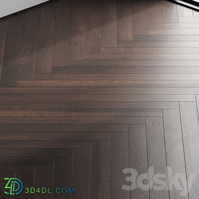 Oak parquet board 14 3D Models