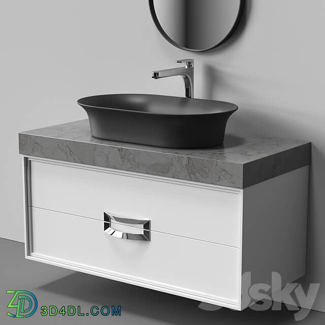 Sink CANALETTO by KERAMA MARAZZI 3D Models