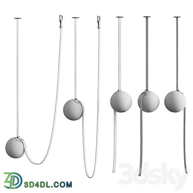 Vibia Plusminus Pendant light 3D Models