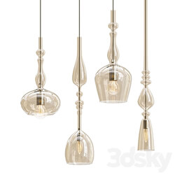 Sweetney Pendant light 3D Models 