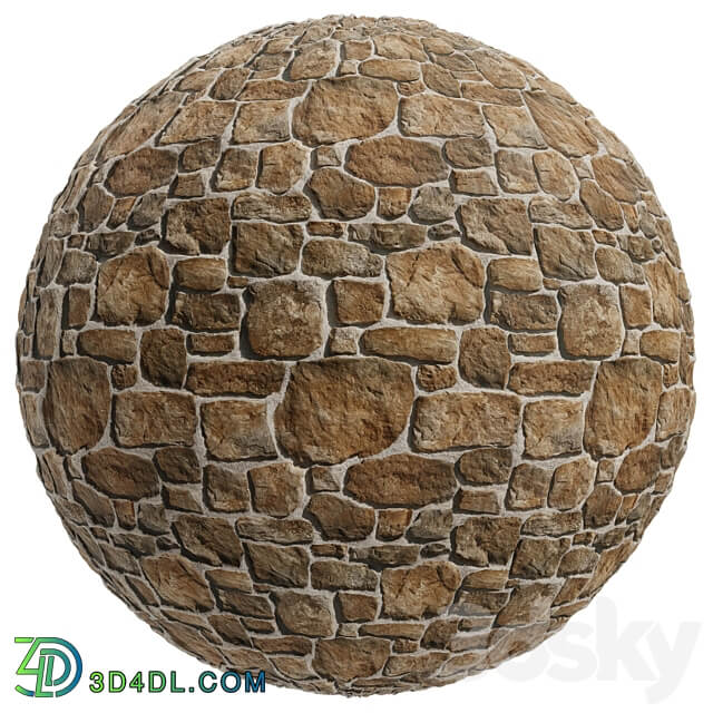 FB355 stone Facade coverings Java 3MAT PBR Seamless Stone 3D Models