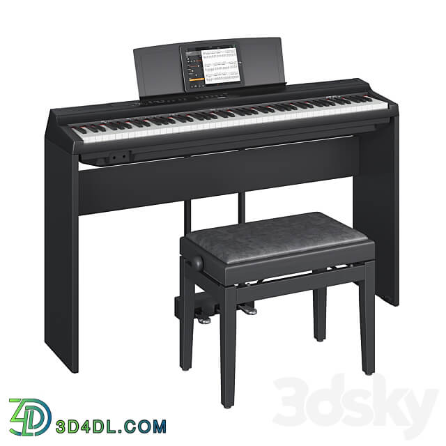 Yamaha P 125 3D Models