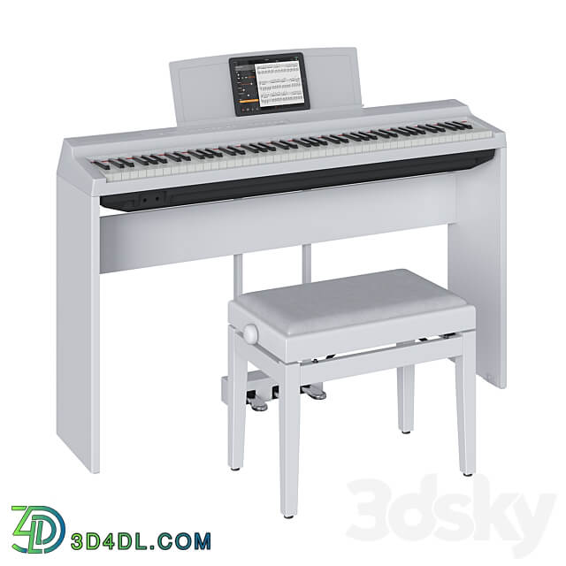 Yamaha P 125 3D Models