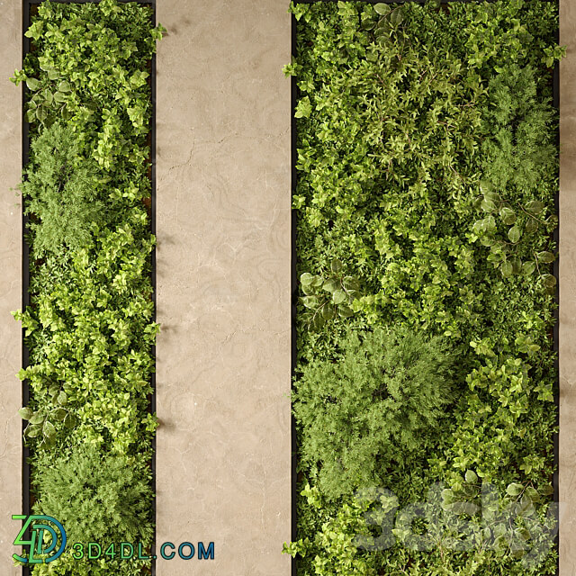 Vertical Garden 02 Fitowall 3D Models