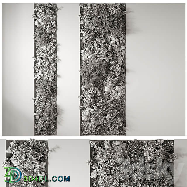 Vertical Garden 02 Fitowall 3D Models