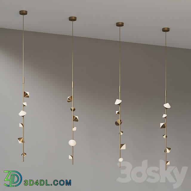 Geode by Kuzco Lighting Pendant light 3D Models