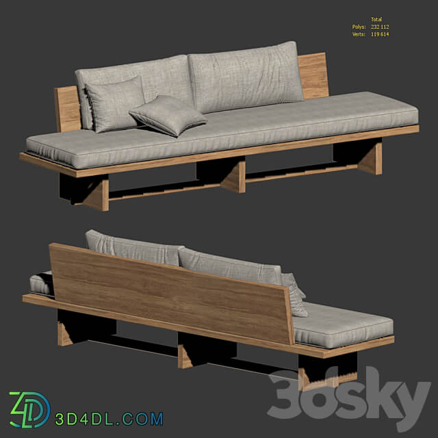 Sofa BLANK DAYSOFA 3D Models