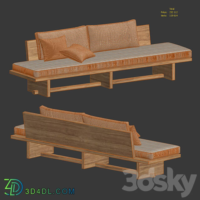 Sofa BLANK DAYSOFA 3D Models