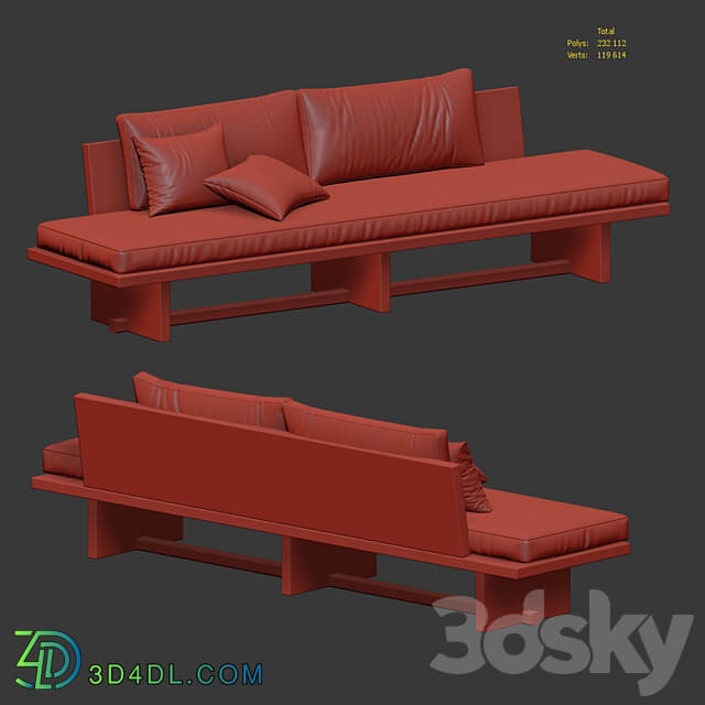 Sofa BLANK DAYSOFA 3D Models