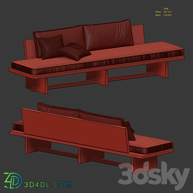 Sofa BLANK DAYSOFA 3D Models