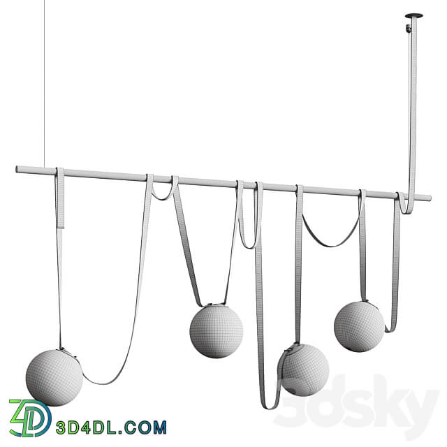 Vibia Plusminus Pendant light 3D Models