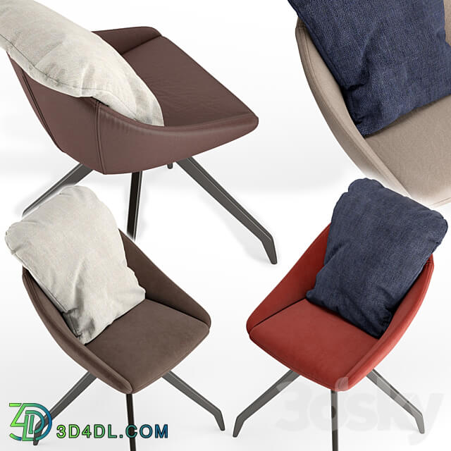 Dexter armchair 3D Models