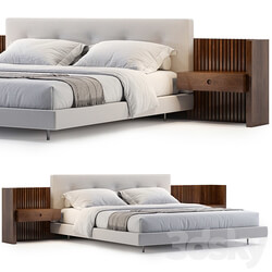 Minotti Brasilia Bed Bed 3D Models 