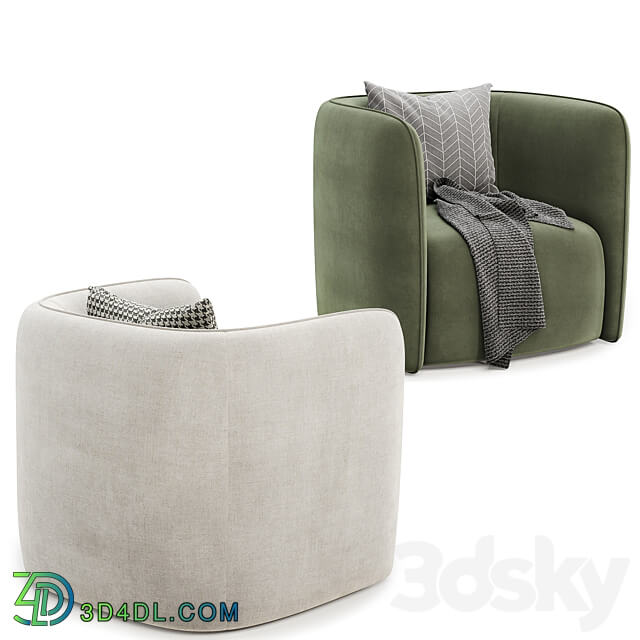 Fauteuil Coso armchair 3D Models