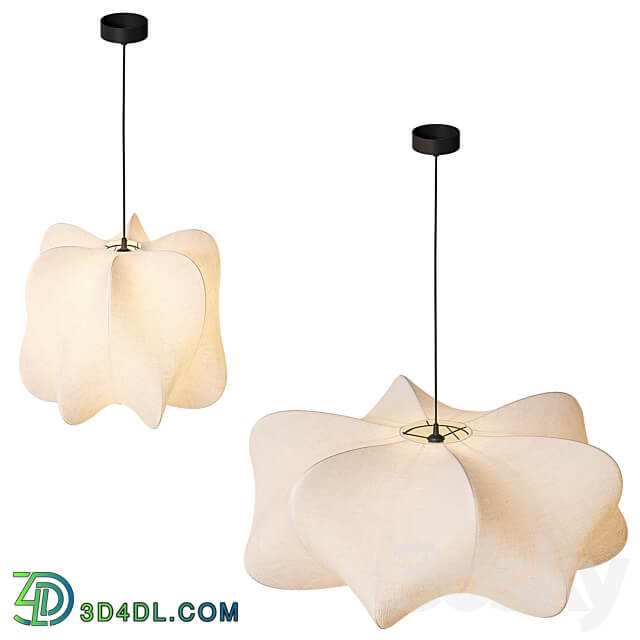 Cirrus Pendant Pendant lamp West Elm Pendant light 3D Models