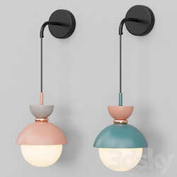 Wall lamp POMPON WALL Lampatron 3D Models 