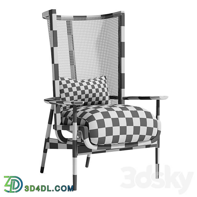 Wingman Lounge Chair 3D Models