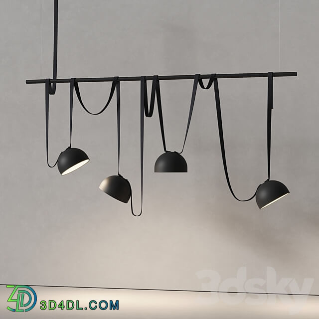 Vibia Plusminus Pendant light 3D Models