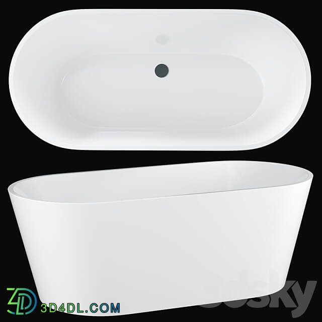 Bathtub bathtub BelBagno BB202 1700 800 3D Models