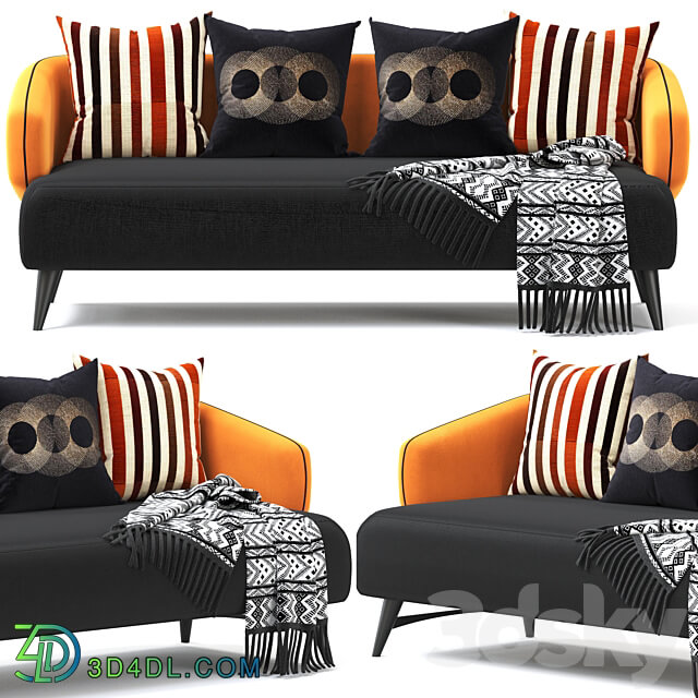 aries by roche bobois sofa 3D Models