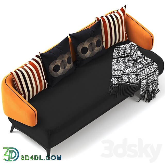 aries by roche bobois sofa 3D Models