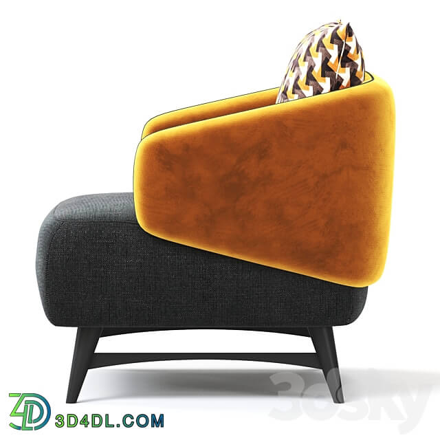 Aries arm chair 3D Models