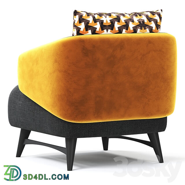 Aries arm chair 3D Models