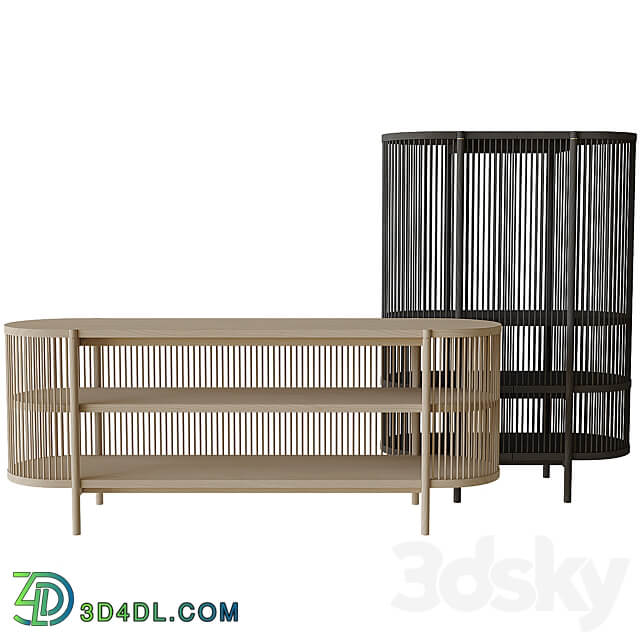 Studiotwentyseve Sideboard Cabinet Sideboard Chest of drawer 3D Models