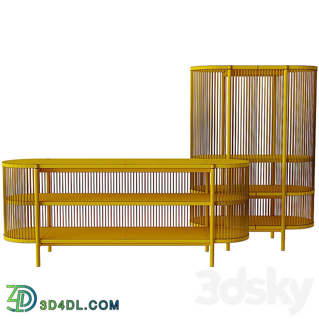 Studiotwentyseve Sideboard Cabinet Sideboard Chest of drawer 3D Models