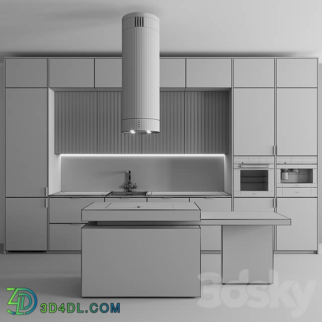 Kitchen 123 Kitchen 3D Models