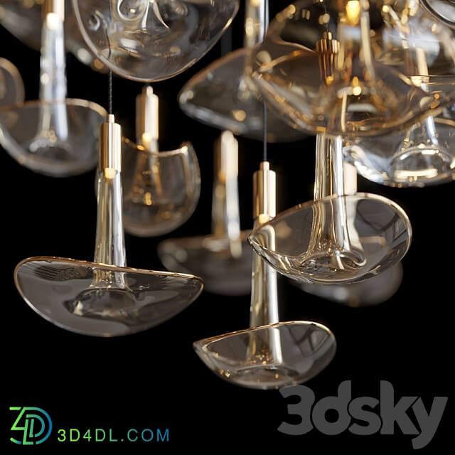 Light composition Vargov Design LC0184 Pendant light 3D Models