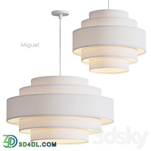 Miguel Pendant lamp Ellos Home Pendant light 3D Models