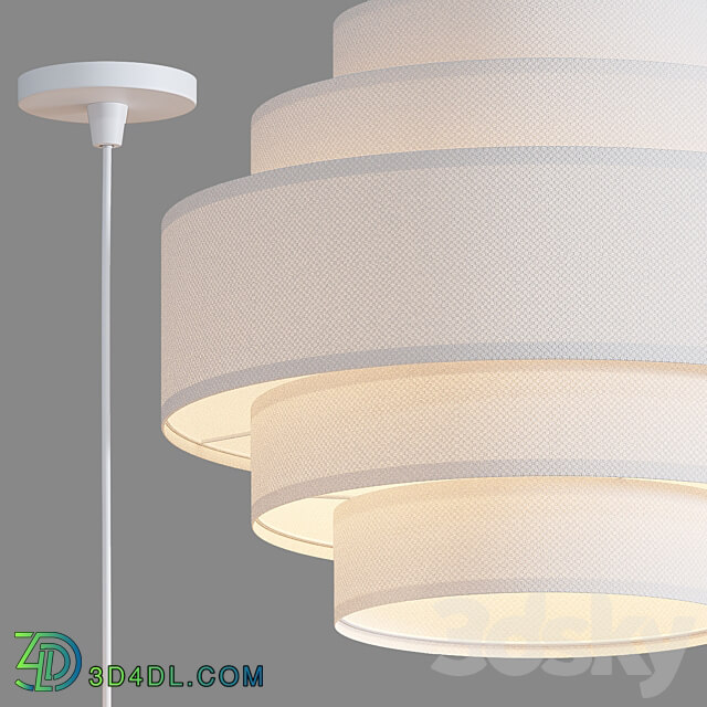 Miguel Pendant lamp Ellos Home Pendant light 3D Models